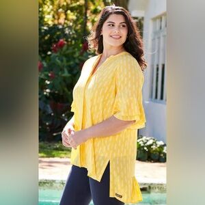 Women’s Matilda Jane yellow blouse size small